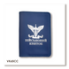 Cover for Military ID &ndash; Air Assault Forces (blue, silver embossing)