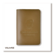 Military ID cover Skull DShV (khaki, clean embossing)
