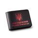 ID cover for UBD certificate with coat of arms (black, red embossing)